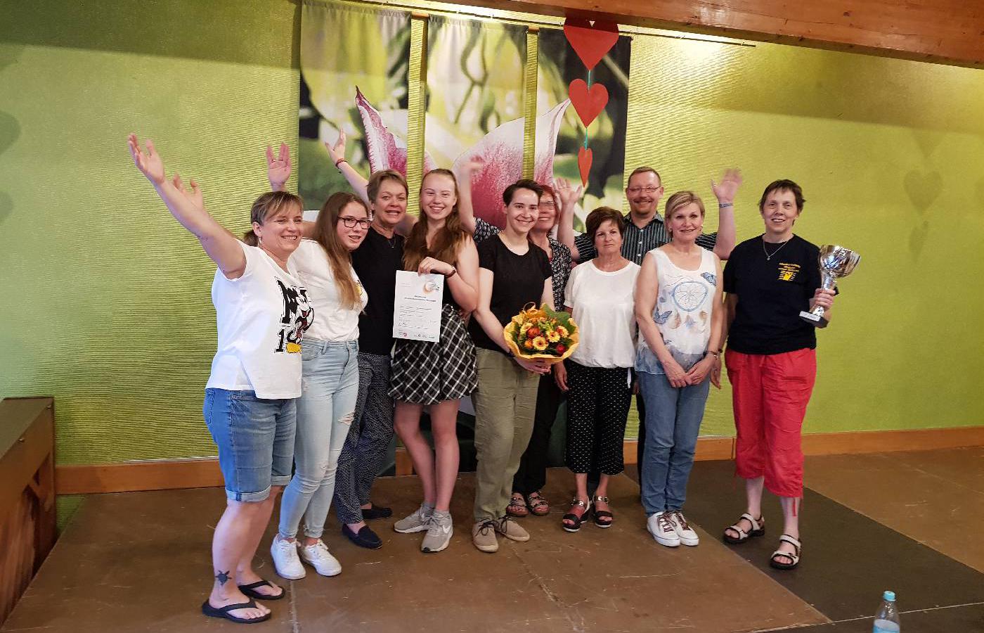 Orchsterfeier anlässlich des 1.Platz beim World Music Festival Innsbruck
